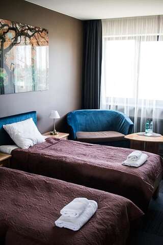 Отель Comfort Hotel Kuldiga Кулдига Стандартный двухместный номер с 2 отдельными кроватями-6